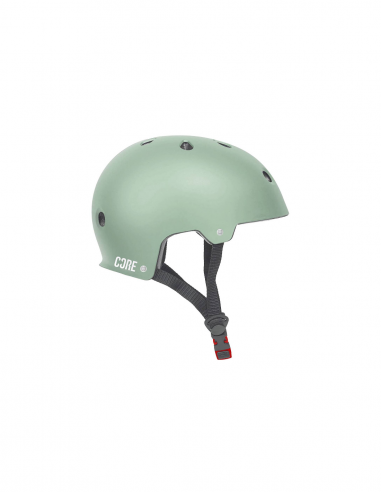 CORE ACTION SPORTS HELMET KHAKI GREEN S-M 55-58