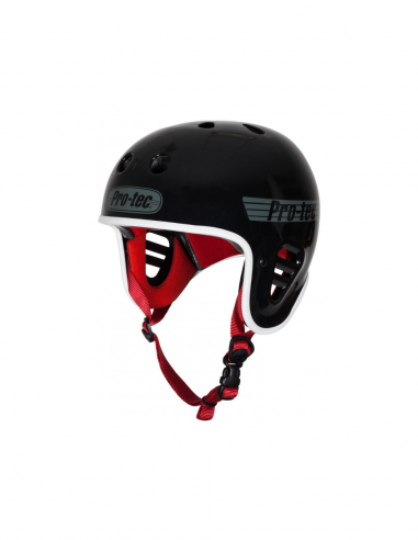 PRO-TEC FULLCUT CERTIFIED HELMET GLOSSY BLACK M