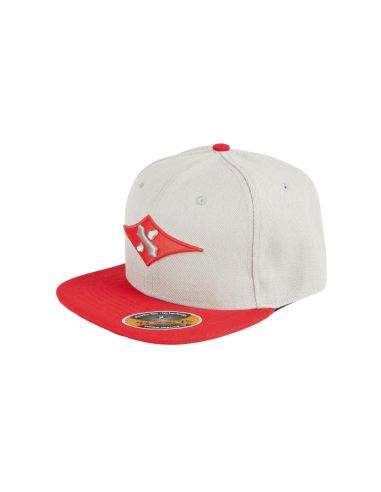 SACRIFICE CAP GREY RED