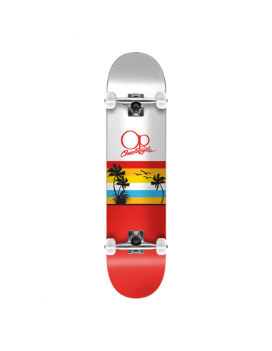 OCEAN PACIFIC SKATEBOARD 8.00 SUNSET RED