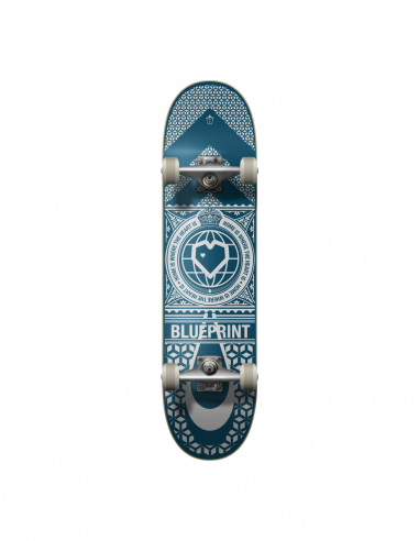 BLUEPRINT HOME HEART 8.00 BLUE